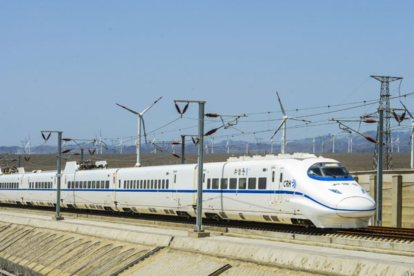 Xinjiang braces for first high-speed railway