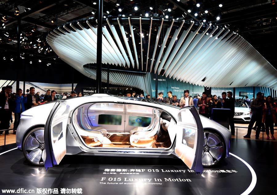 Concept cars in spotlight at Shanghai auto show