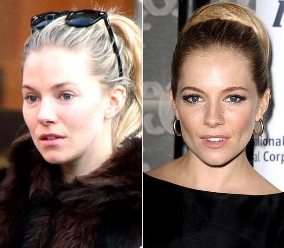 Hollywood actresses without makeup