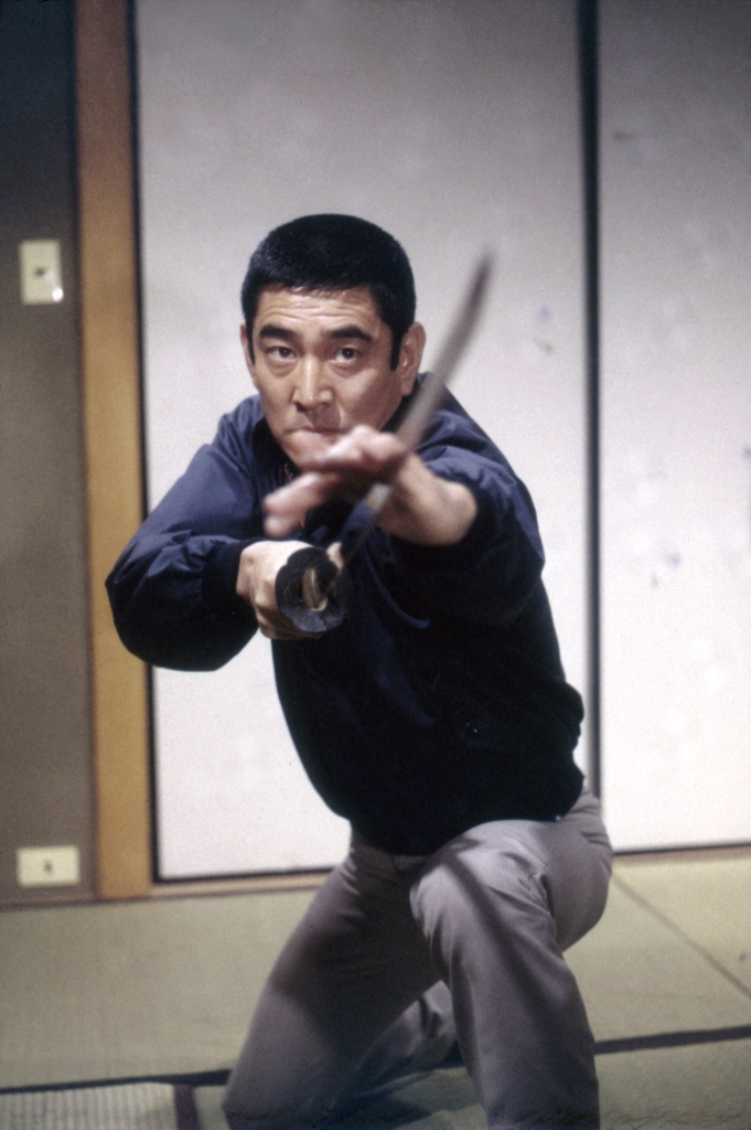 Classical film images of Ken Takakura