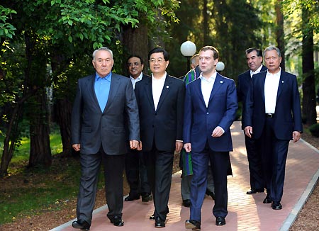 Nations in step for SCO summit