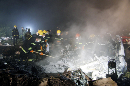 42 die in plane crash in NE China