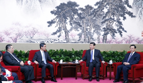 Xi Jinping endorses work of HK, Macao govts