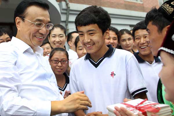 Li urges education equality