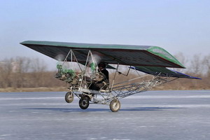 Man dream of flying his own plane