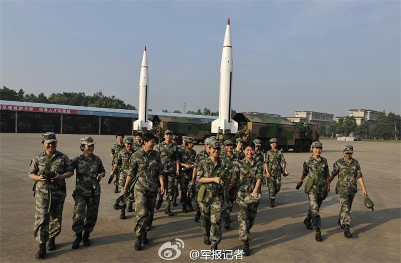 Women's missile unit joins China's army