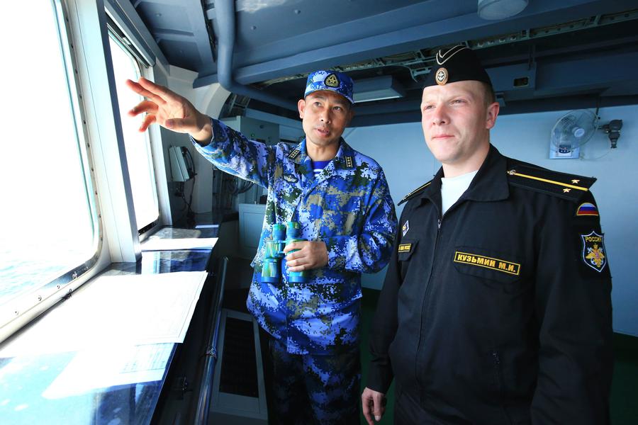 Chinese, Russian navies conduct 'anti-piracy' drills