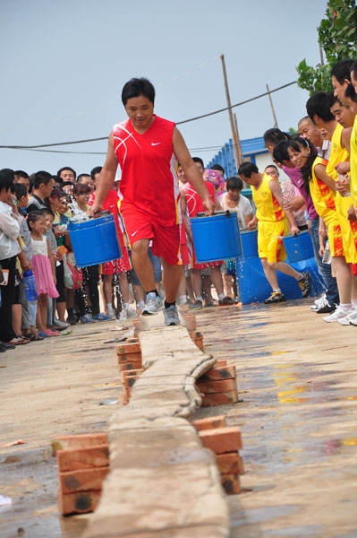 Bags of fun at village games