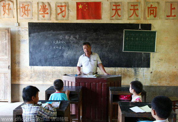 A classy thank you for China's teachers