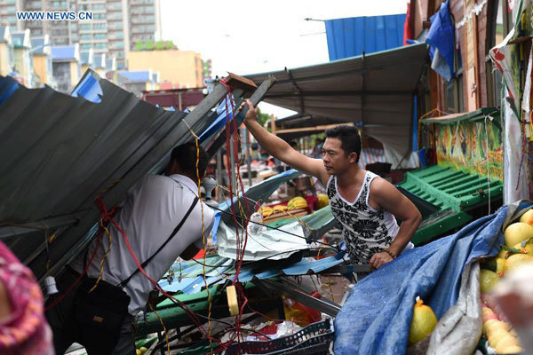 At least 7 dead as Typhoon Kalmaegi causes havoc in China