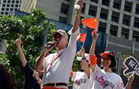 Protest disrupts life in Hong Kong, depresses stocks