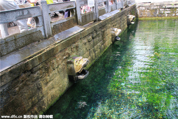 Famous spring in Shandong goes dry