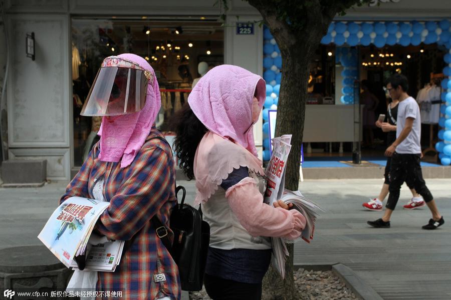 Heat wave sizzles across China