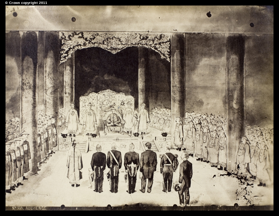 Late Qing dynasty Peking in the lens of a foreign photographer