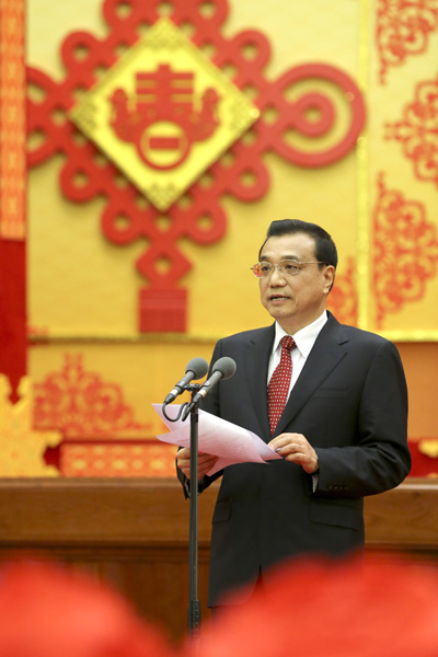 Chinese leaders extend Spring Festival greetings