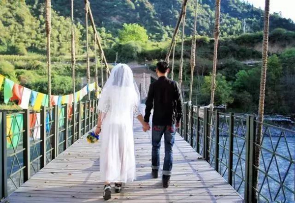 Couple on epic wedding trip to don 56 ethnic costumes