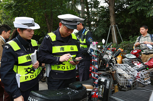 Shenzhen's clampdown on e-bike hits courier services