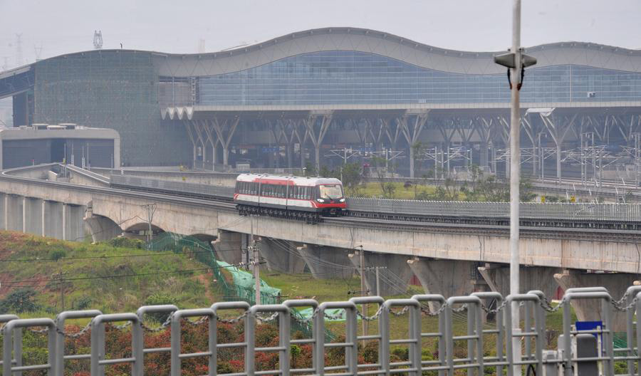 Trial operation of magnetic levitation line in Changsha to start