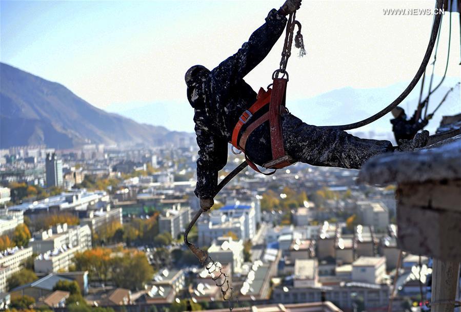 Potala Palace gets annual whitewash