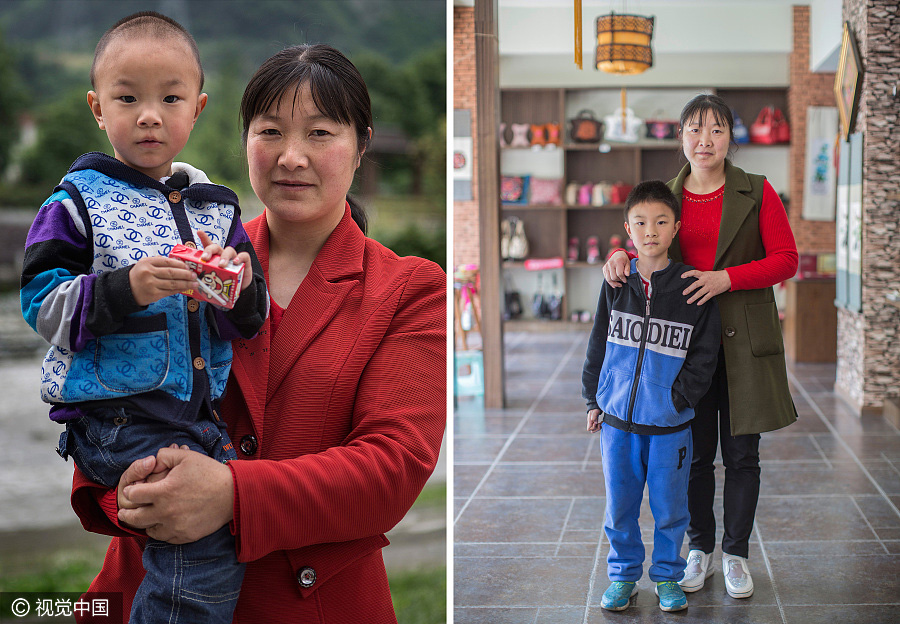 Tales of pain and joy: Mothers and children after Wenchuan quake