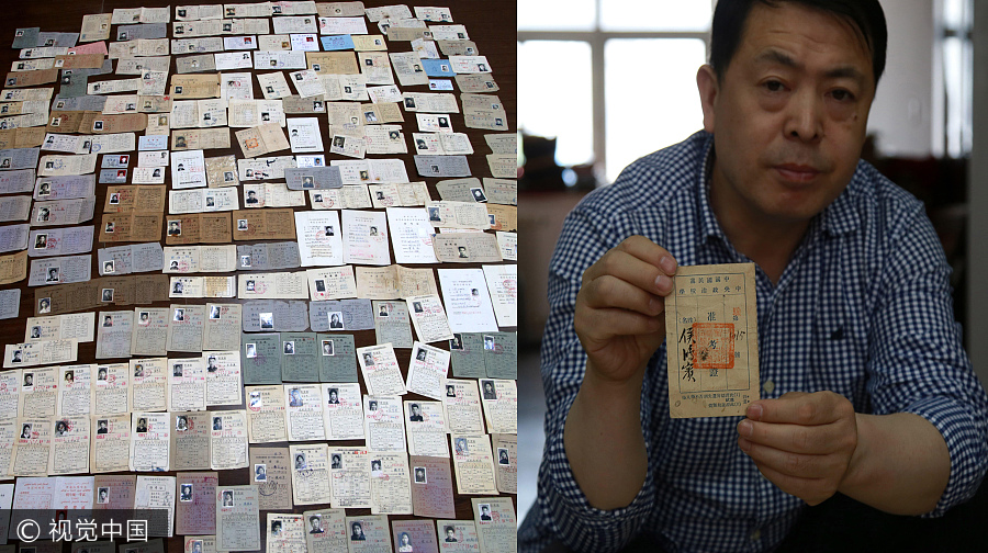 Shenyang collector gathers 200 <EM>gaokao</EM> permits