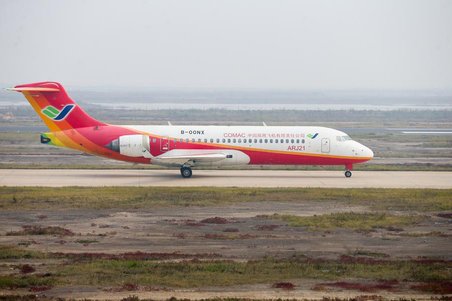 Domestically-produced jetliner with BeiDou navigation system completes test flight