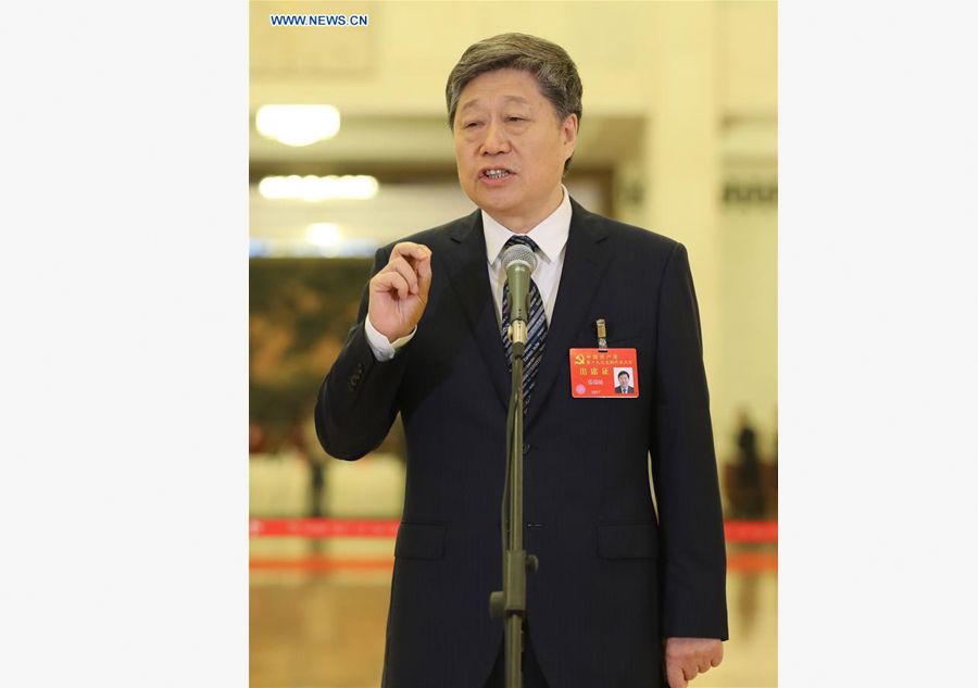 Delegates to 19th CPC National Congress receive interview