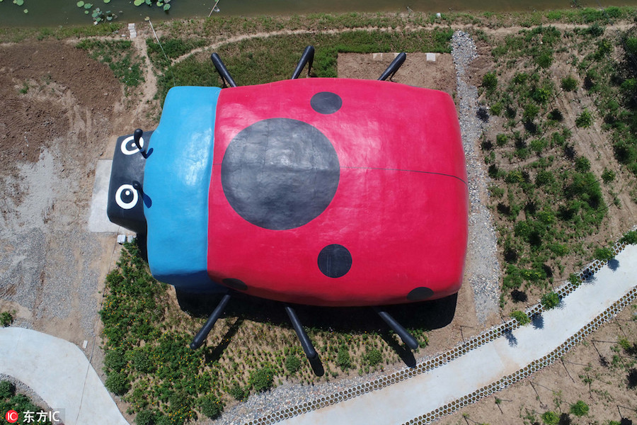 Unique and comfortable public toilets in China