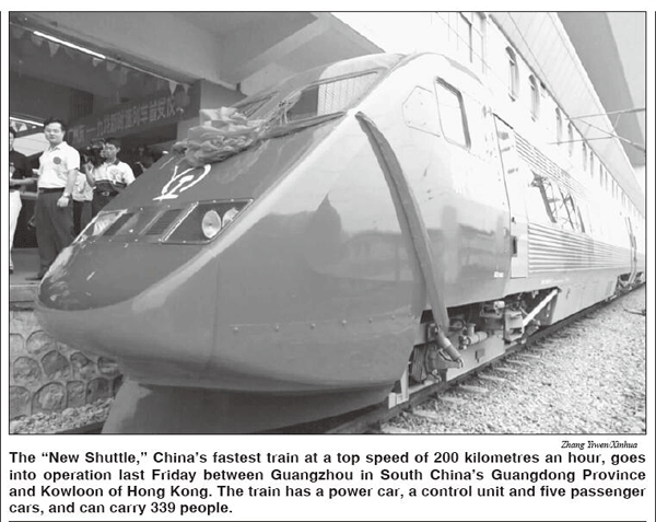 This Day, That Year: High-speed rail links Guangzhou and HK