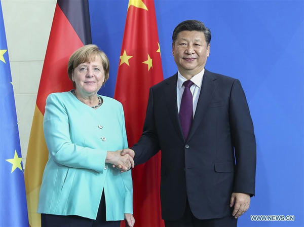 Xi, Merkel hold phone talks over China-Germany ties, DPRK issue