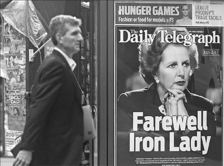 Global tributes for Thatcher