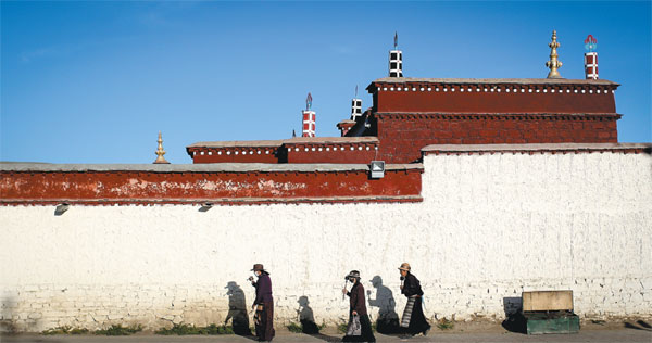 A view from Tibet, the roof of the world