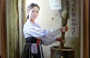 DPRK paintings displayed in Hangzhou