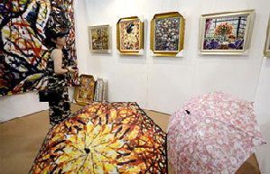 Pan Lusheng's contemporary art exhibited in Beijing