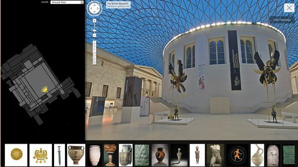 British Museum puts exhibits online with Google Street View, including<EM> Admonitions Scroll</EM>