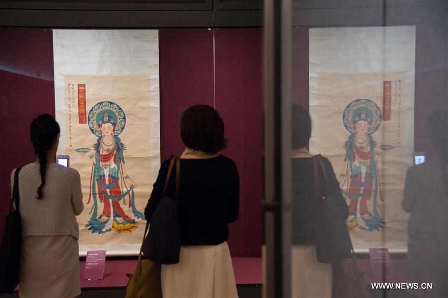 Zhang Daqian art exhibition held in Macao