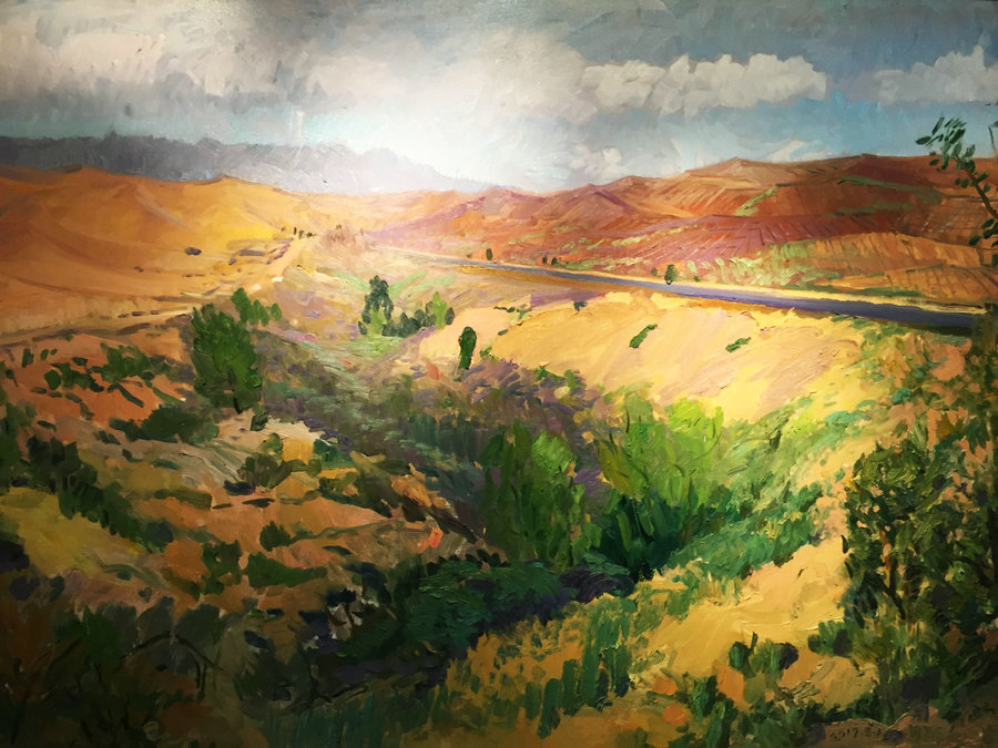 Ode to combating desertification: Art pieces capture beauty of nature