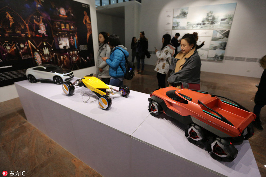 Creative designs from key art schools on display in Dalian