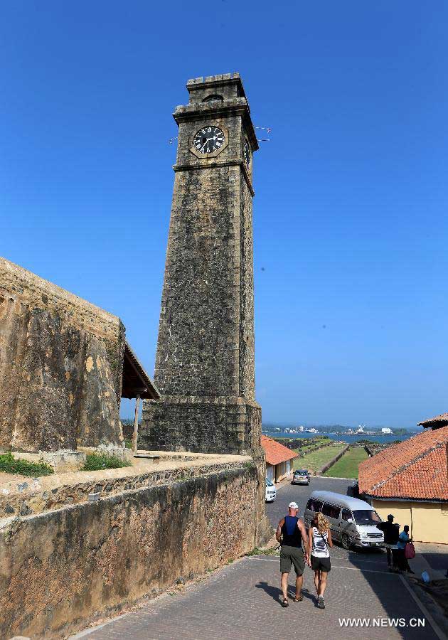 World Heritage Site: old town of Galle in Sri Lanka