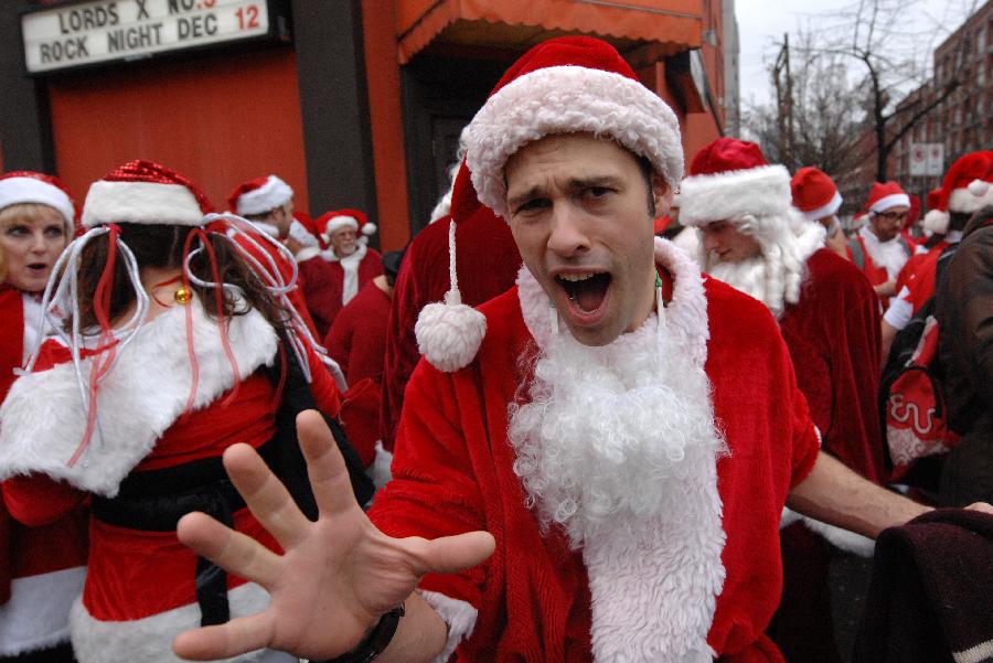 SantaCon 2013 held in Vancouver