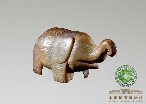 Late Shang Dynasty relics on display