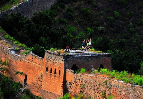 The Great Wall poorly preserved