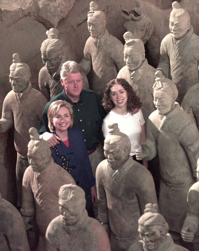 Terracotta warriors attract celebrities around the world