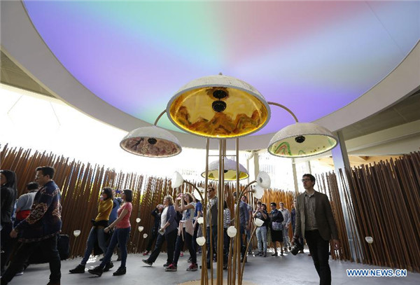 Expo Milano visitors flock to China Pavilion