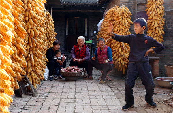 Tai chi changes the face of quaint, quiet farming village