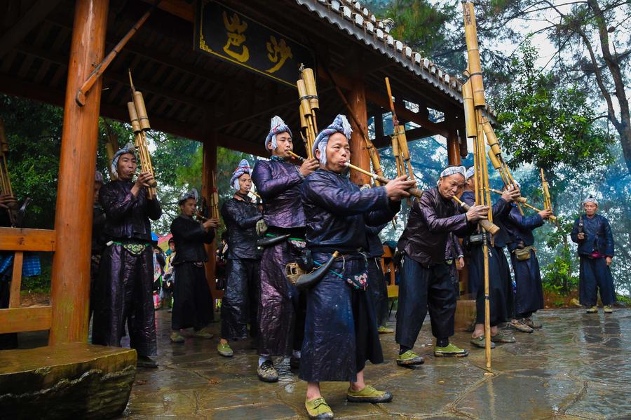 The last gunmen's tribe of Miao ethnic group in SW China