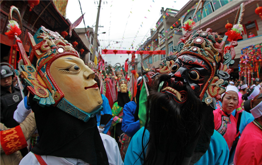 Ceremony held to welcome 'Wang Gong' in SW China