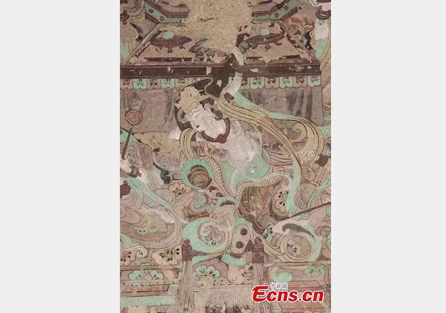 Dunhuang academy features female figures