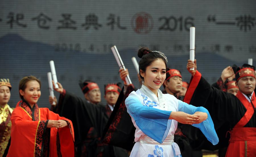 Worship ceremony for Grain Rain held in Shaanxi