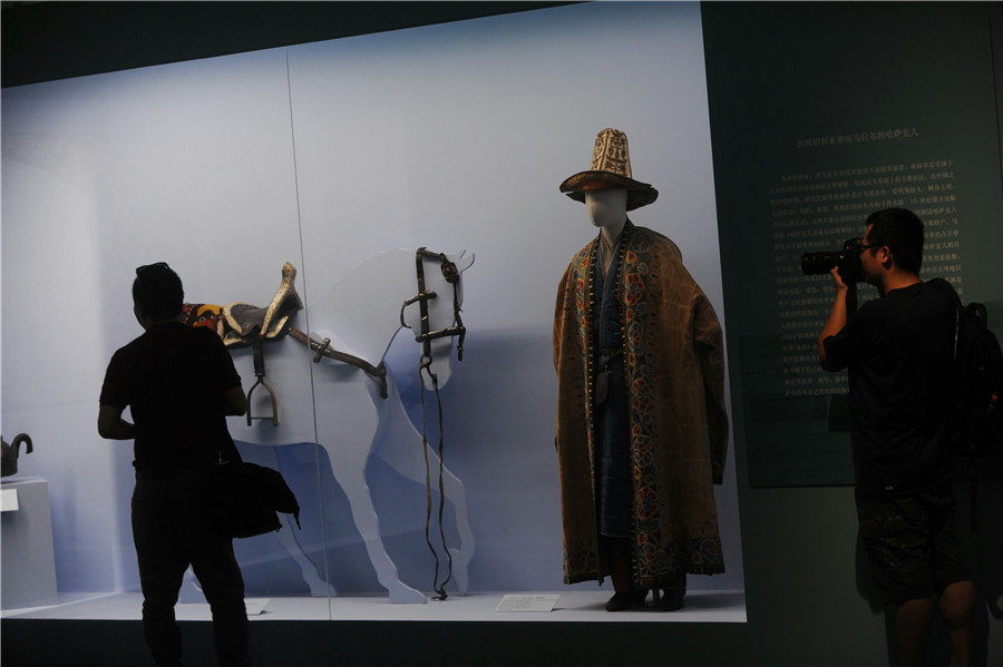 Silk Road and Russian cultural heritage exhibition held in Beijing